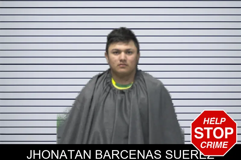 Jhonatan Barcenas Suerez mugshot