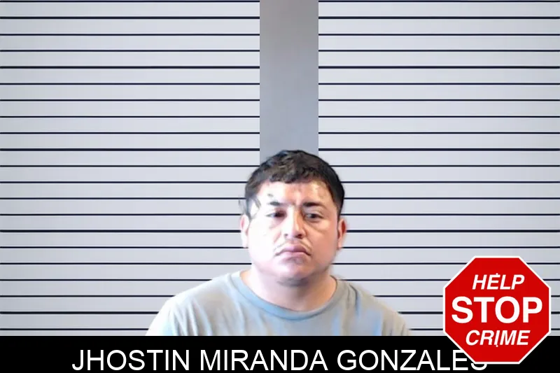 Jhostin Miranda Gonzales mugshot