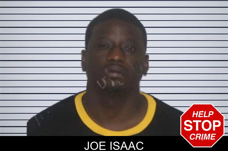 Joe Isaac mugshot