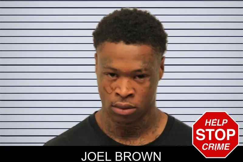 Joel Brown mugshot