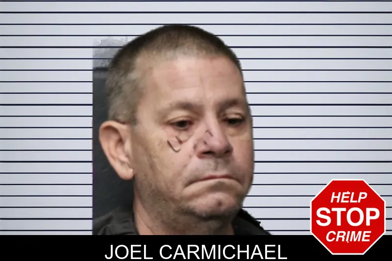 Joel Carmichael mugshot