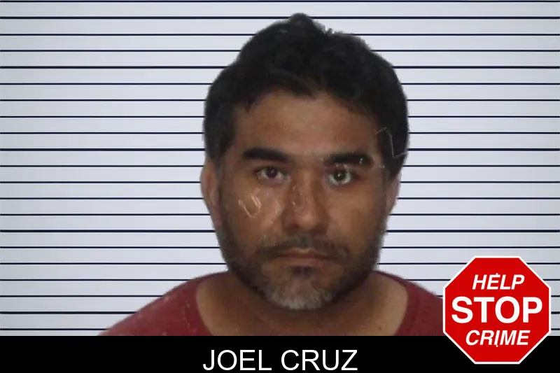 Joel Cruz mugshot