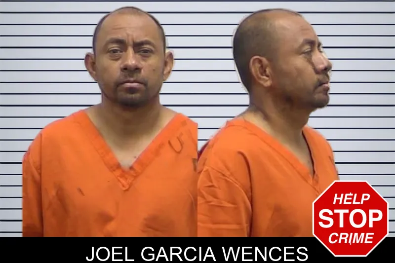 Joel Garcia Wences mugshot