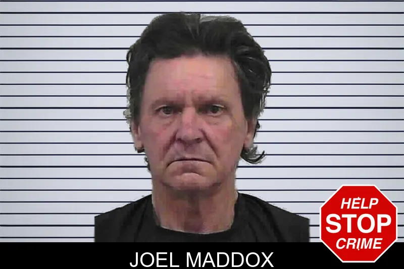 Joel Maddox mugshot