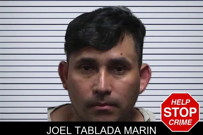 Joel Tablada Marin mugshot