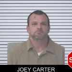 Joey Carter mugshot