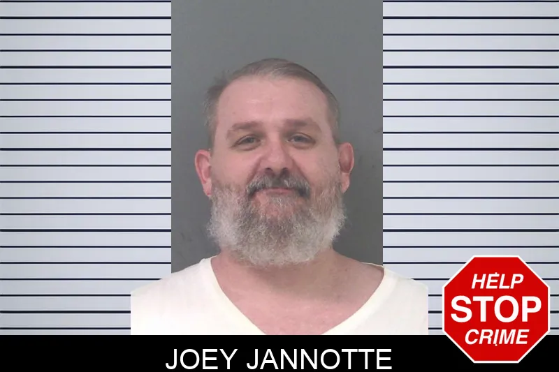 Joey Jannotte mugshot