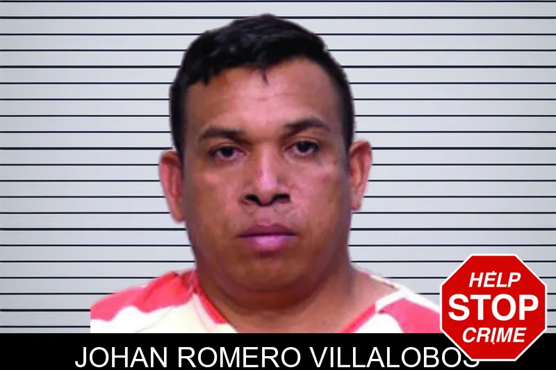Johan Romero Villalobos mugshot