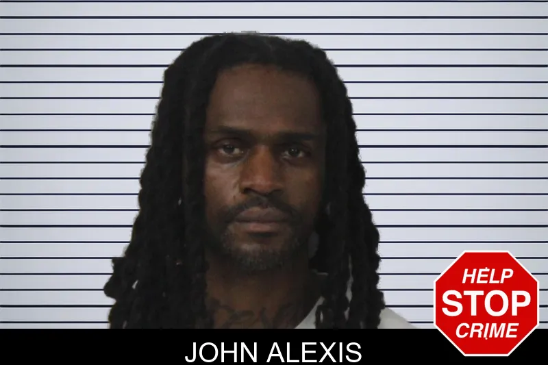 John Alexis mugshot
