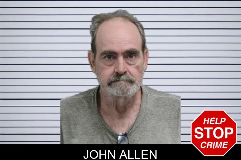 John Allen mugshot
