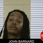 John Barnard mugshot