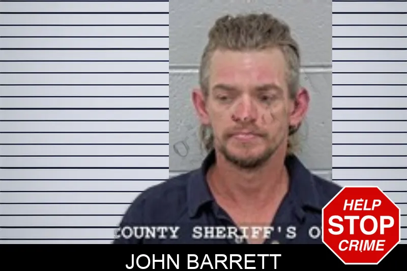 John Barrett mugshot