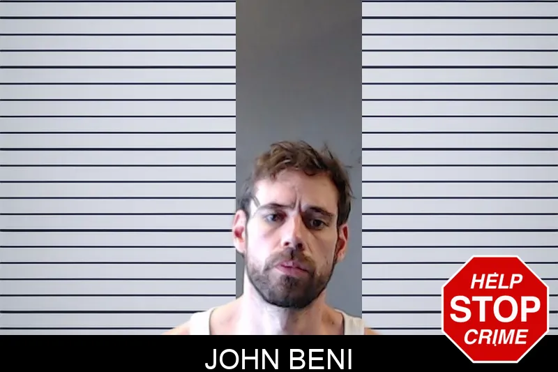 John Beni mugshot