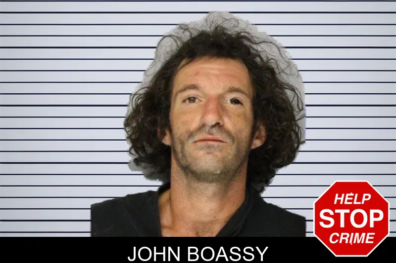 John Boassy mugshot