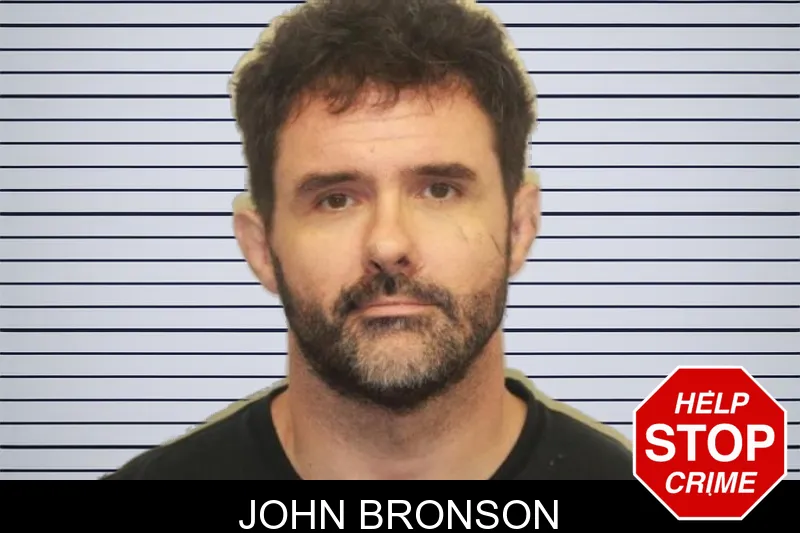 John Bronson mugshot