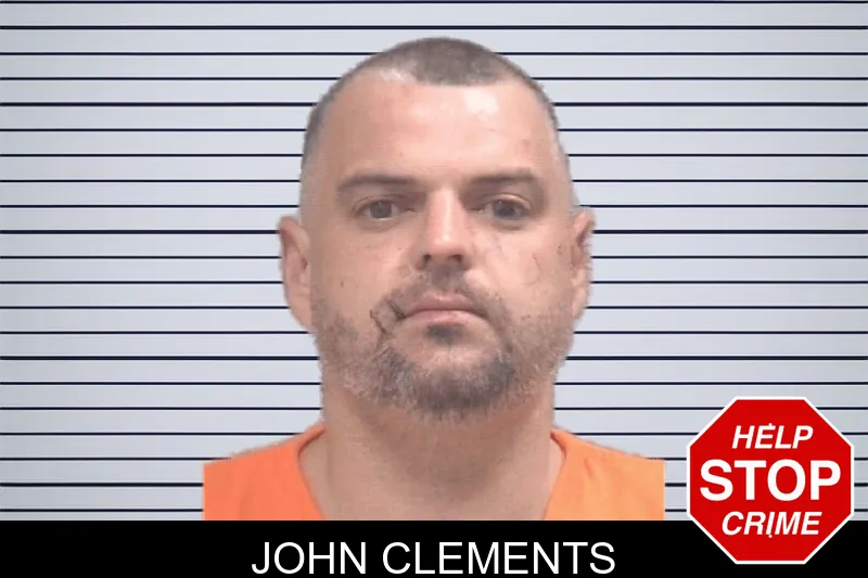 John Clements mugshot