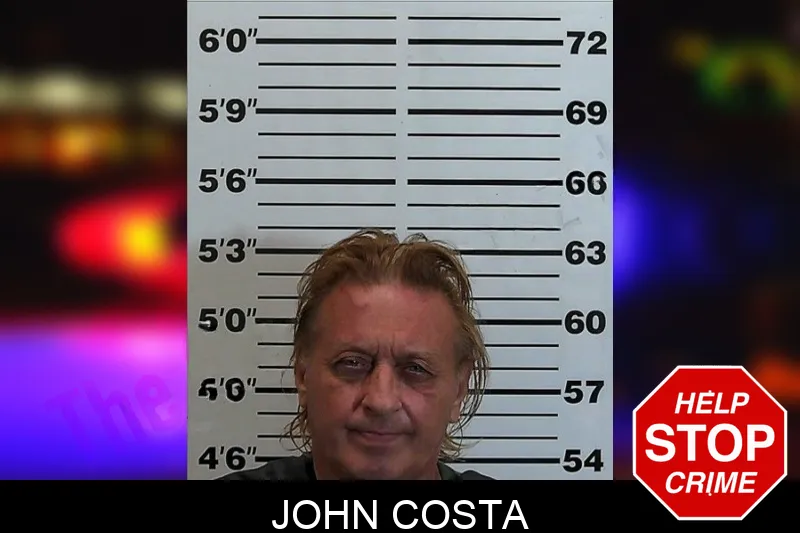 John Costa mugshot