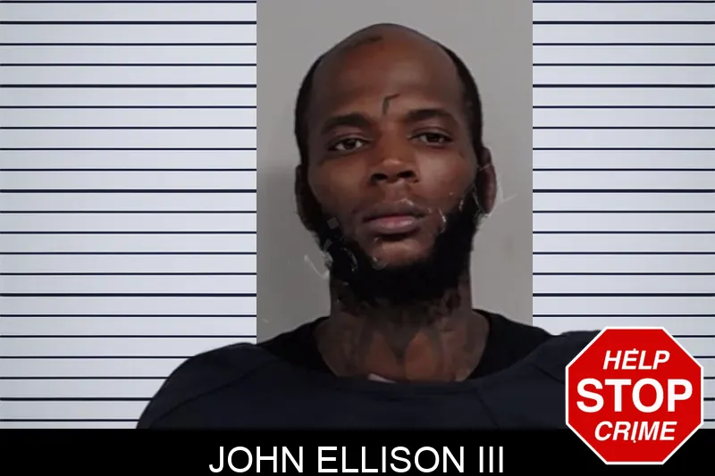 John Ellison III mugshot