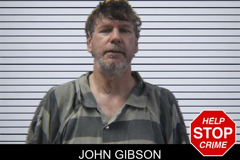 John Gibson mugshot