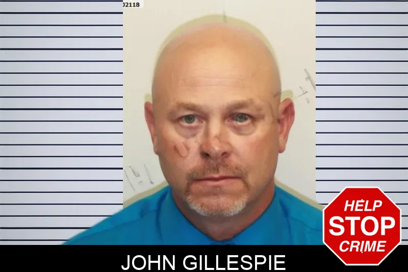 John Gillespie mugshot
