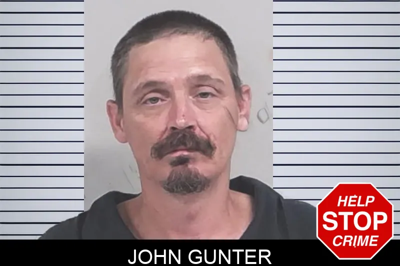John Gunter mugshot