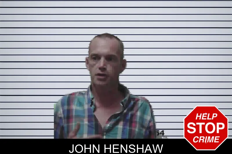 John Henshaw mugshot