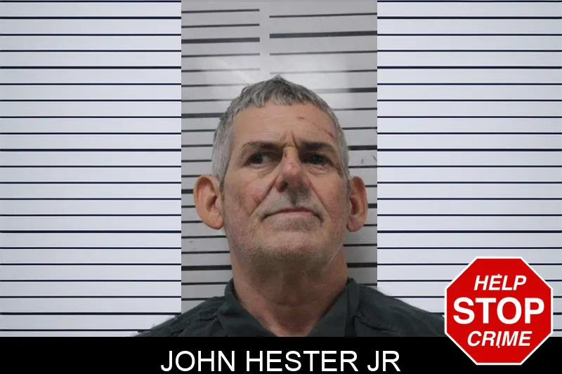 John Hester Jr mugshot