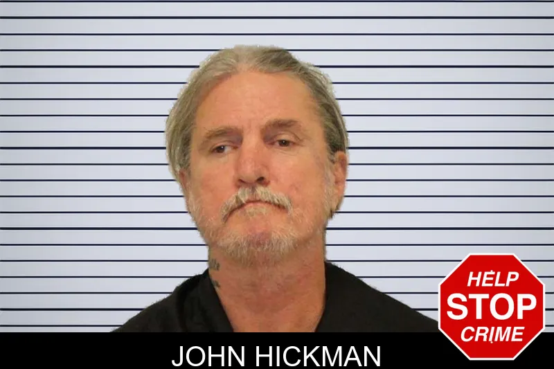John Hickman mugshot