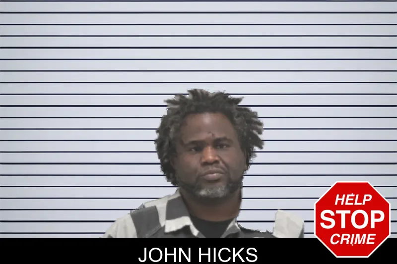 John Hicks mugshot