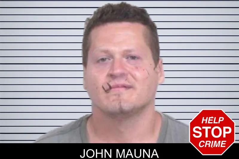 John Mauna mugshot
