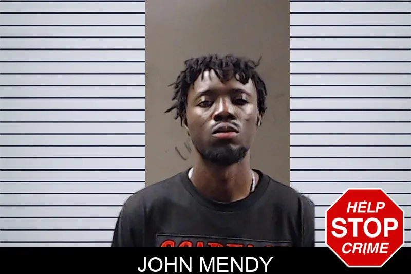 John Mendy mugshot