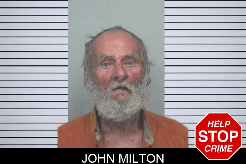 John Milton mugshot
