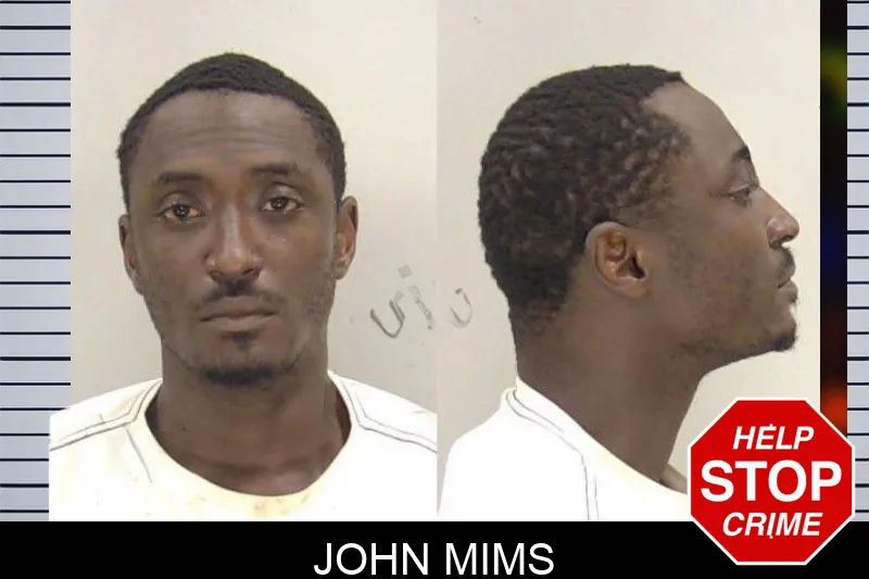John Mims mugshot
