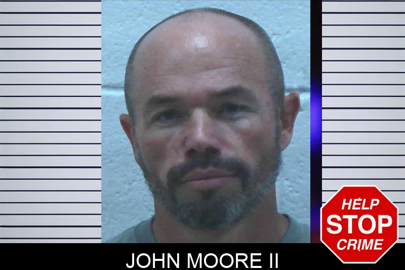 John Moore II mugshot