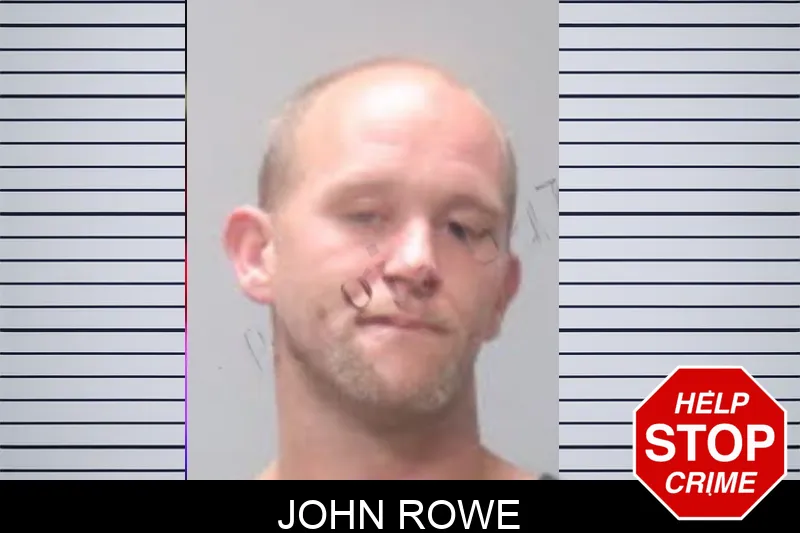 John Rowe mugshot