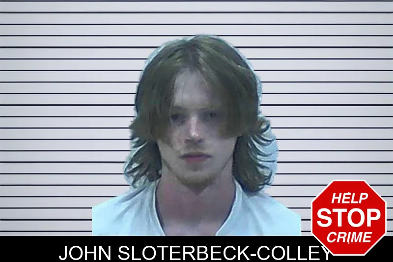 John Sloterbeck-Colley mugshot