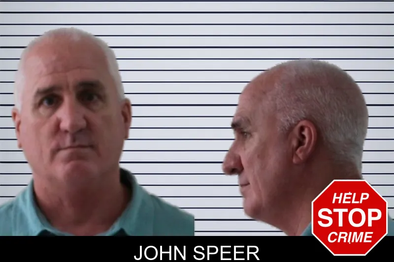 John Speer mugshot