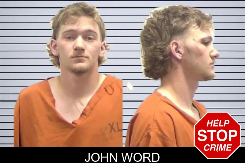 John Word mugshot