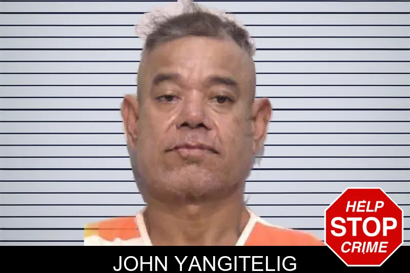 John Yangitelig mugshot