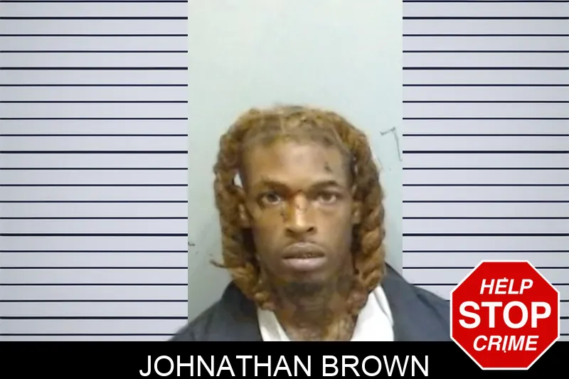 Johnathan Brown mugshot