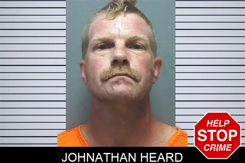 Johnathan Heard mugshot