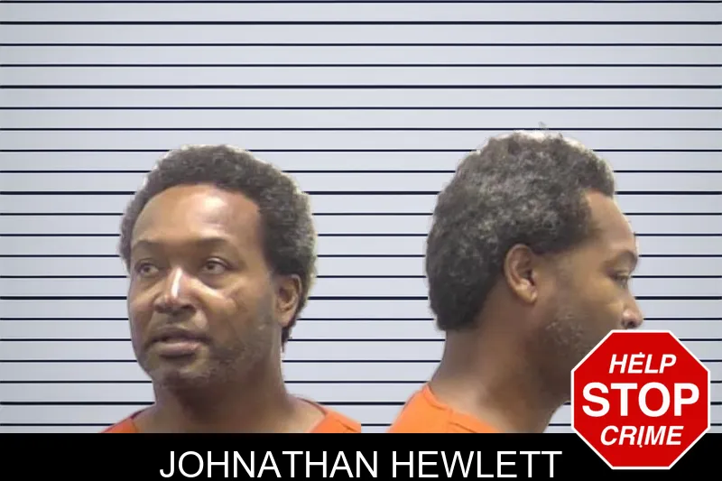 Johnathan Hewlett mugshot
