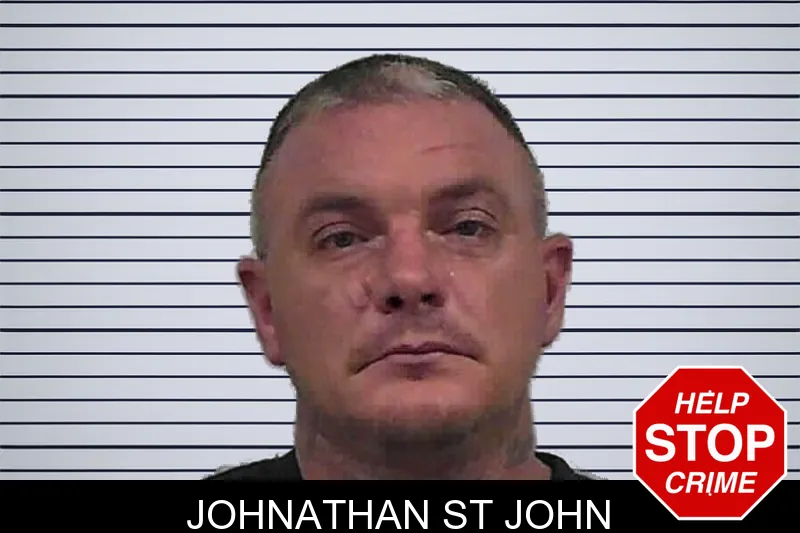 Johnathan St John mugshot