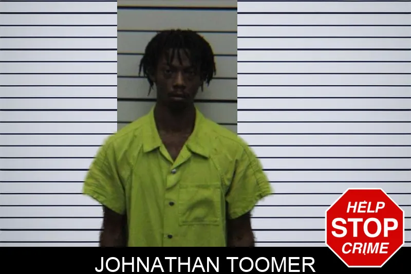 Johnathan Toomer mugshot