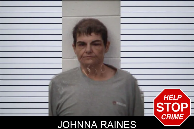 Johnna Raines mugshot