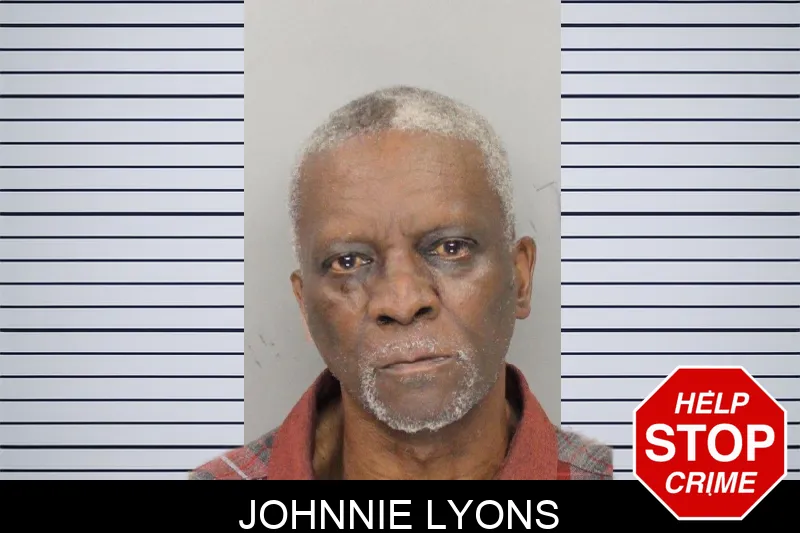 Johnnie Lyons mugshot