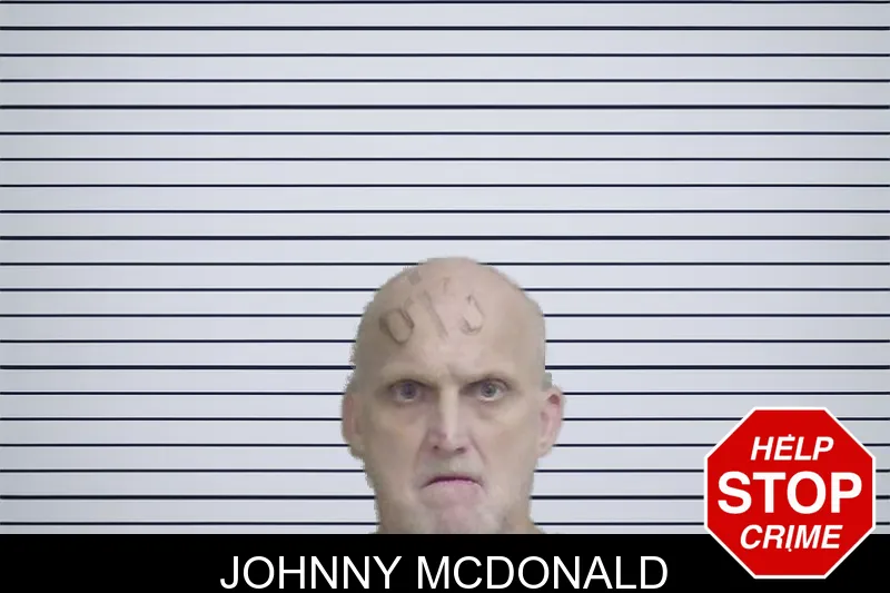 Johnny McDonald mugshot