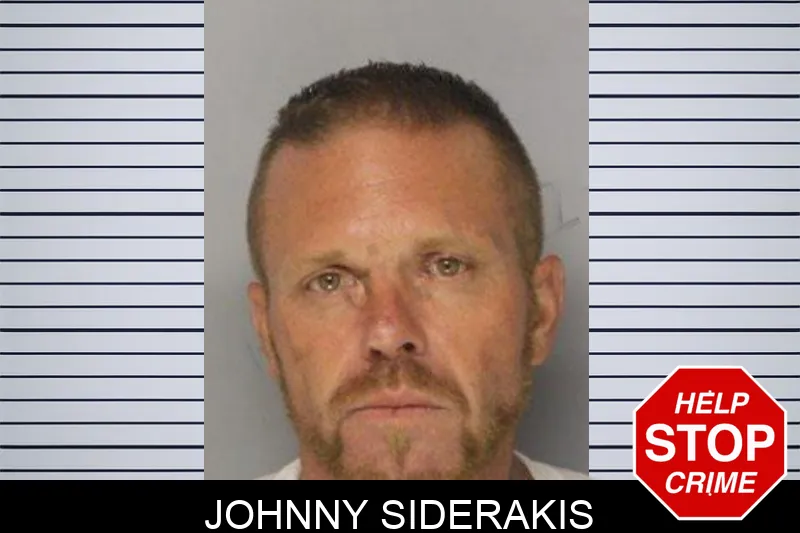 Johnny Siderakis mugshot