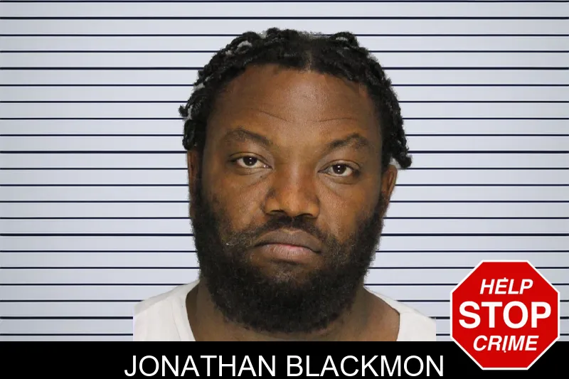 Jonathan Blackmon mugshot