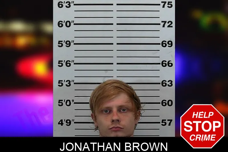 Jonathan Brown mugshot